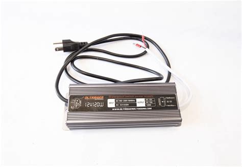 120 Watt Power Converter (110V-220V AC to 12 volt DC)