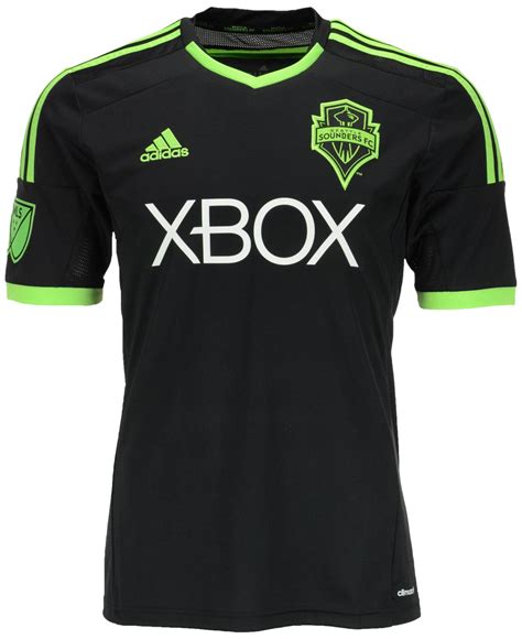 adidas Men's Seattle Sounders Replica Jersey in Black for Men - Lyst