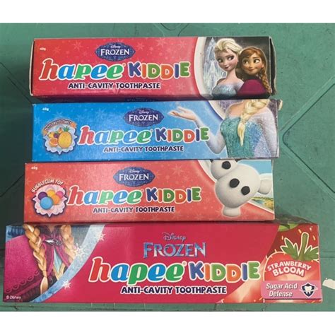 HAPEE KIDS TOOTHPASTE ANTI CAVITY TUTTI FRUITY / BUBBLEGUM / STRAWBERRY ...