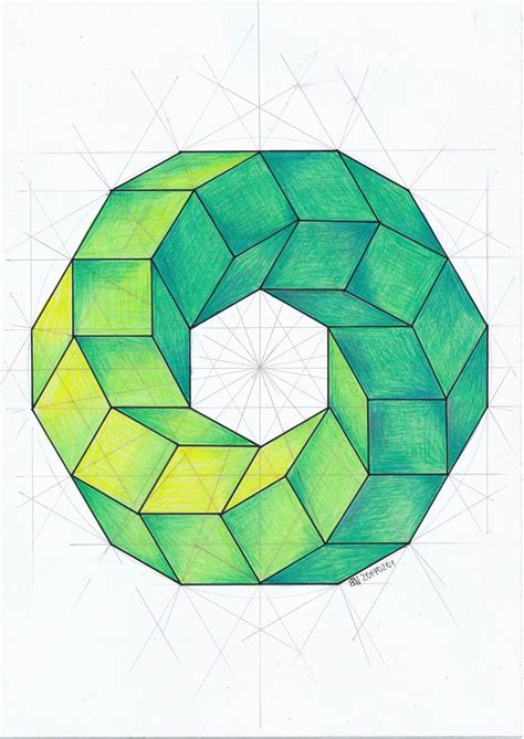 Geometry Art, Sacred Geometry, Op Art, Escher Kunst, Geometric Designs, Geometric Pattern, 3d ...