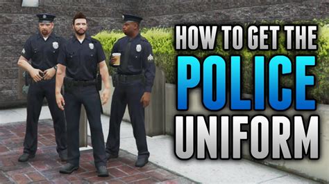 GTA 5 Online How To Wear POLICE UNIFORM IN FREE ROAM! How To Get The Cop Outfit (GTA 5 Glitches ...