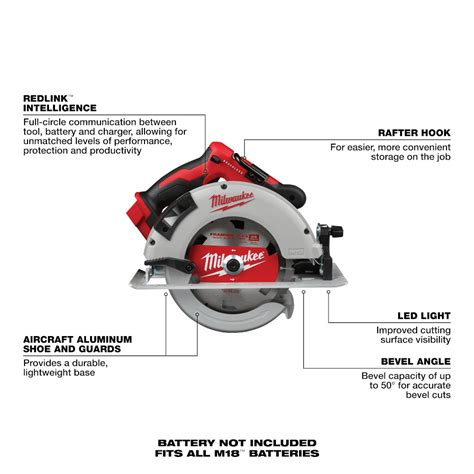 Milwaukee M18 Brushless Cordless Circular Saw - GME Supply