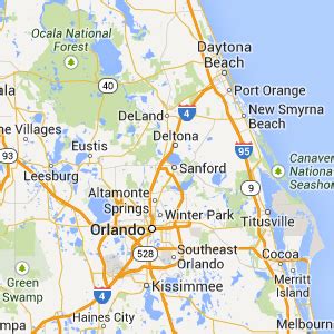 Sanford Florida Map - Share Map