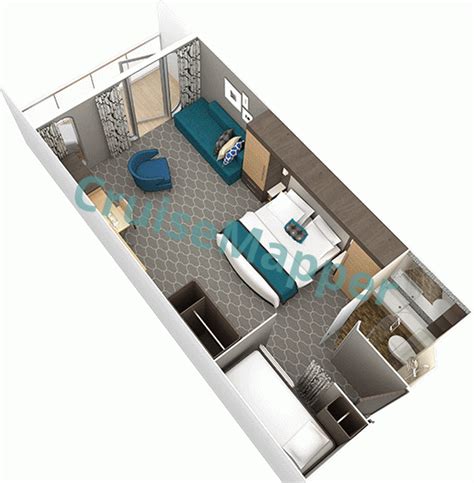 Symphony Of The Seas cabins and suites | CruiseMapper