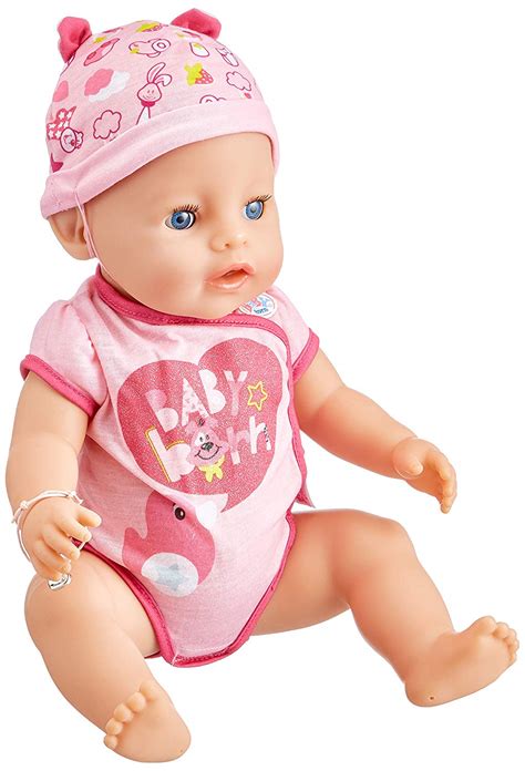 Baby Born – 30878 – Interactive Baby Girl Doll – 9 Functions and 11 ...