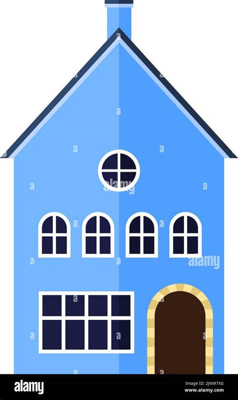 Illustration of a colorful house Stock Vector Image & Art - Alamy