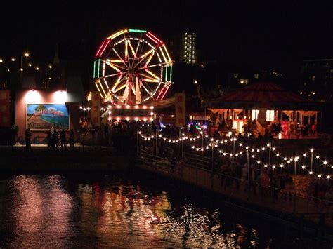 Santa Carla Boardwalk, at Canary Wharf | Future Cinema put o… | Flickr