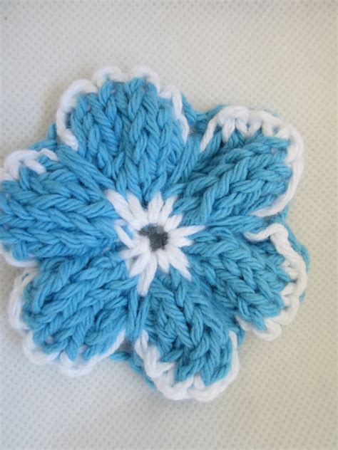 KNITTING PATTERN PDF Flower Knit Flower Pattern Knit Flower - Etsy