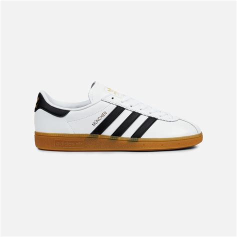 Adidas Originals Munchen Men, White Core Black Gum | Graffitishop