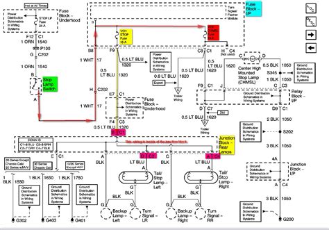 Tail Light Wiring Diagram 2006 Chevy Trailblazer | Wiring Diagram Image