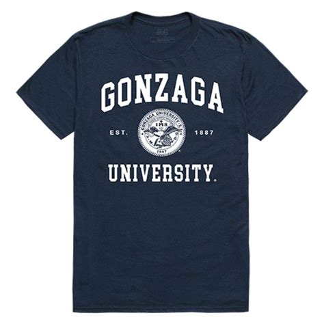 Gonzaga University Bulldogs Seal Tee T Shirt 9276 | Seknovelty