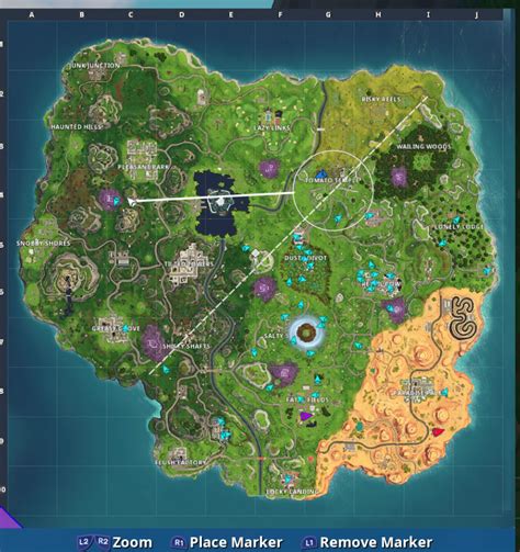 Fortnite's floating island is on a rampage around the map - VG247