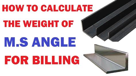 Aluminum Angle Weight Chart