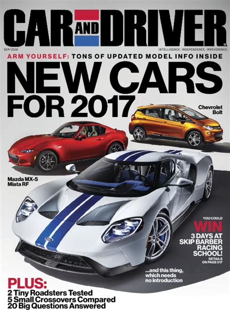 Car and Driver Magazine | Intelligence. Independence. Irreverence. - DiscountMags.com