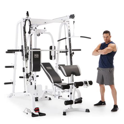 Marcy Diamond Smith Cage Workout Machine Total Body Training Home Gym ...