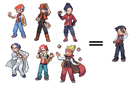 Pokemon trainer sprites - sweetgor