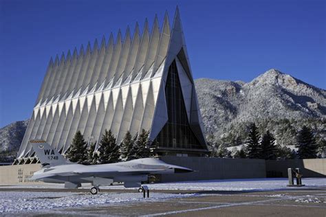 US Air Force Academy Chapel - Exterior - modlar.com