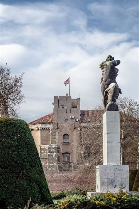 Kalemegdan Park And The Fortress In Belgrade Stock Photo - Image of ...