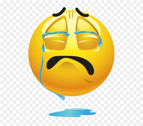 Download High Quality crying emoji clipart single Transparent PNG ...