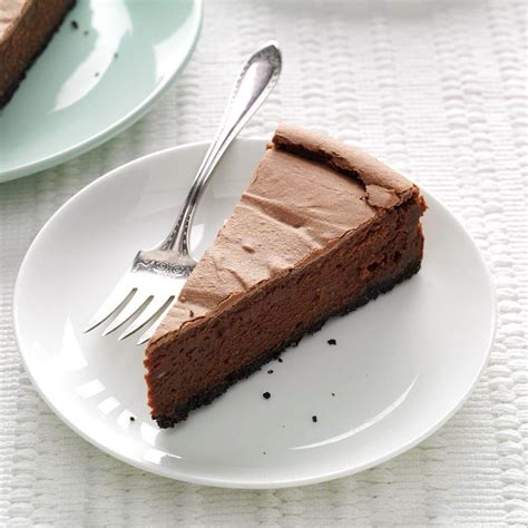 Chocolate Cheesecake Recipe | Taste of Home