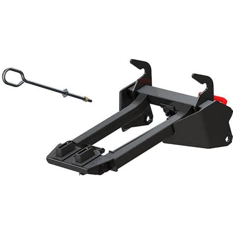 Polaris Glacier Pro Integrated Plow Mount Frame Attachment | ChapMoto.com