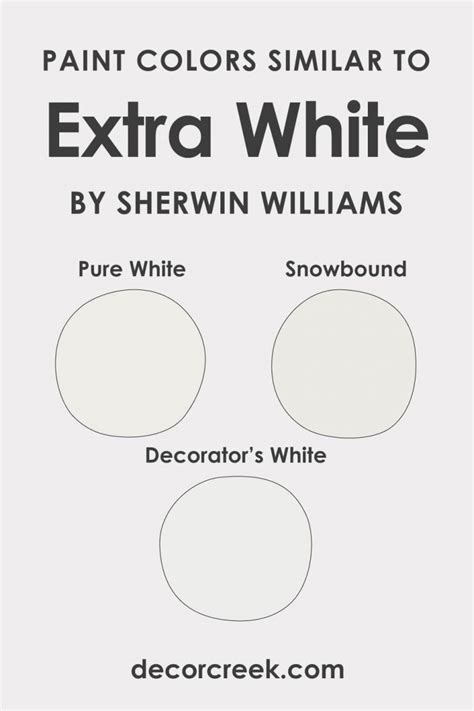 Extra White SW-7006 by Sherwin-Williams - DecorCreek