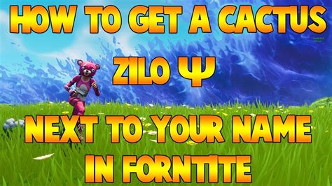 Online{2022] Fortnite Name Symbols Cactus {Gratuit}