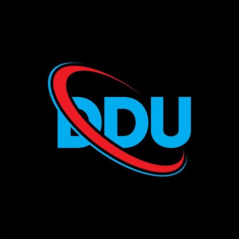 logotipo de du. letra ddu. diseño del logotipo de la letra ddu ...