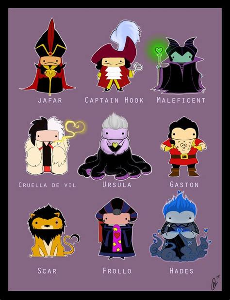 Disney Villains in Love by MMxVampire on deviantART | Disney desenhos ...