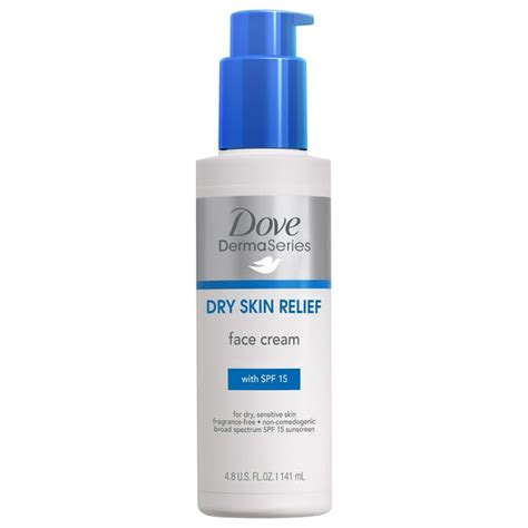 Dove DermaSeries with SPF15 Fragrance-Free Face Cream, 4.8 oz - Walmart.com - Walmart.com