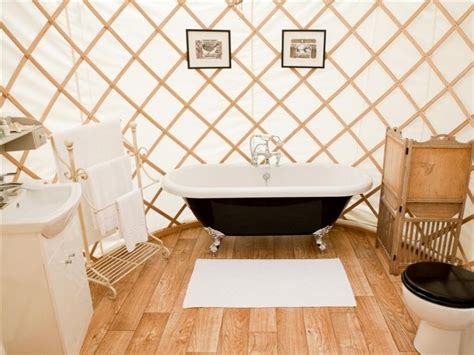 Yurts | Accommodation | Home | Glamping bathroom, Bathroom design luxury, Bathroom design