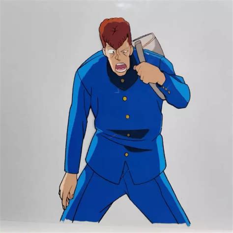 YU YU HAKUSHO Kazuma Kuwabara Cell Picture Dark Martial Arts Society Edition YA £373.64 ...