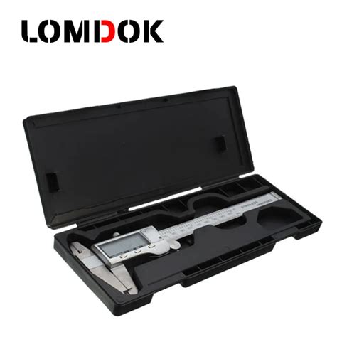 LOMDOK 0 150mm Digital Calipers battery Stainless Steel Electronic ...