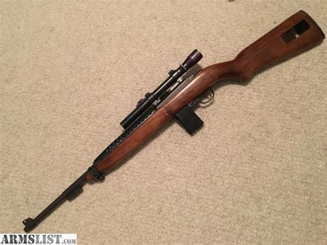 ARMSLIST - For Sale: Alpine M1 Carbine with Scope