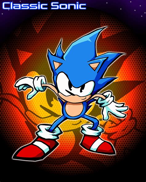 Classic Sonic by Kirbymario3 on Newgrounds