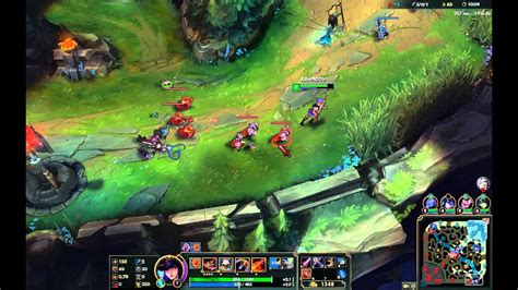 League of Legends gameplay [Caitlyn] - YouTube