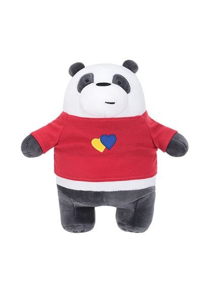 We Bare Bears- Plush Toy with Clothes (Panda) – MINISO Bahrain