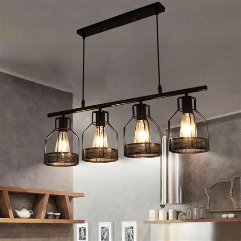 Rustic Industrial Pendant Lighting : Industrial Pendant Lighting E27 ...