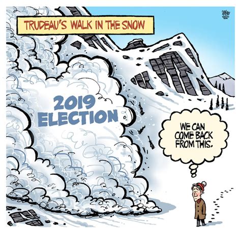 Cartoon of Trudeau, avalanche slammed for being in ‘poor taste’ due to brother’s death ...