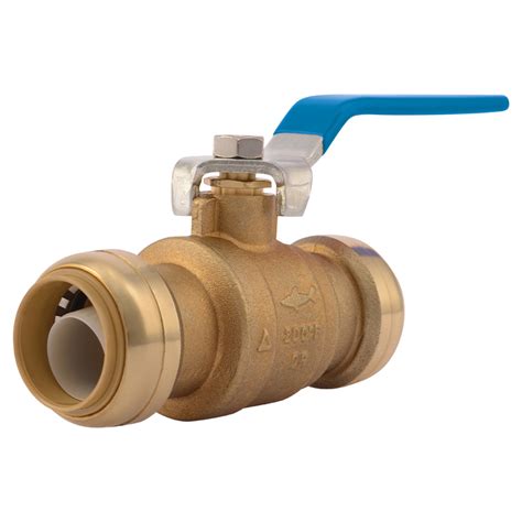 SharkBite Brass 1-in Push-to-Connect Ball Valve at Lowes.com