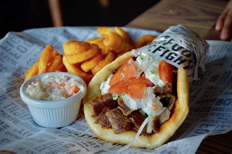 Super Gyros – AED 55 – Chicago gyros meat with onions and tomatoes ...