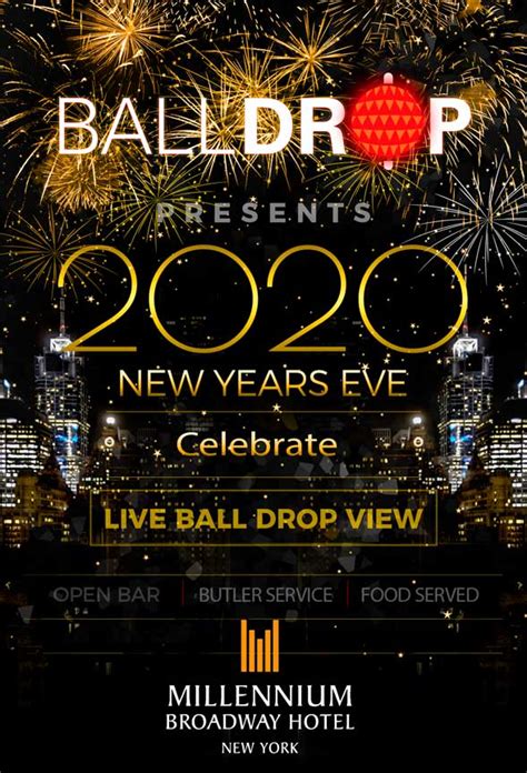 Times Square New Years Eve at Millennium Broadway Hotel NYC | NYC New ...