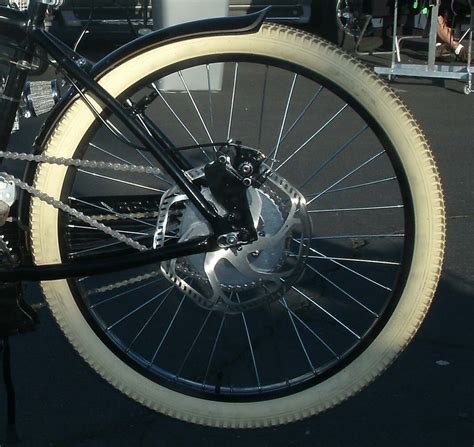 Motorized Bicycle Disc Brake Kit For a Rear Disc Brke Wheel