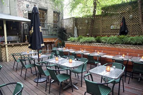 Best outdoor brunch in NYC in patios and gardens