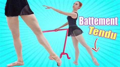 Como hacer el Battement Tendu - / Aprende Ballet con Dani Zilli - YouTube