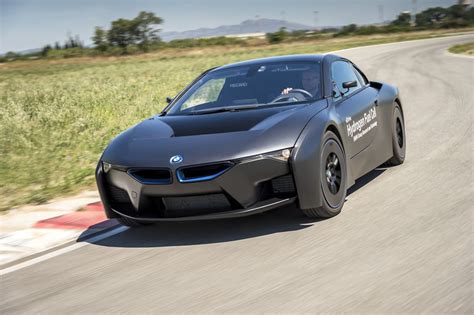 BMW's hydrogen powered i8 revealed, the two-door prototype looks like a ...