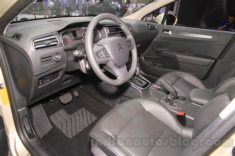 Citroen C4 Sedan interior at the 2015 Chengdu Motor Show