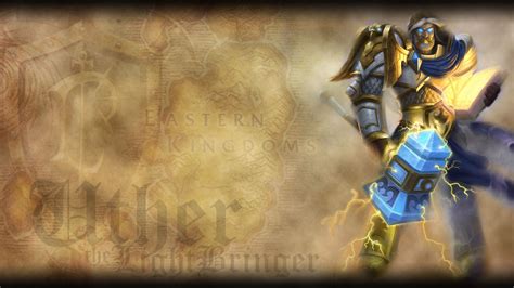 Uther the Lightbringer by Smithe06 Backgrounds Desktop, Hd Desktop, Wallpapers, Paladin, World ...