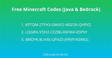 30+ Free Minecraft Redeem Codes - Followchain