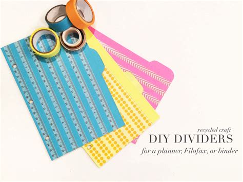 five sixteenths blog: Make it Monday // Create Dividers for your ...